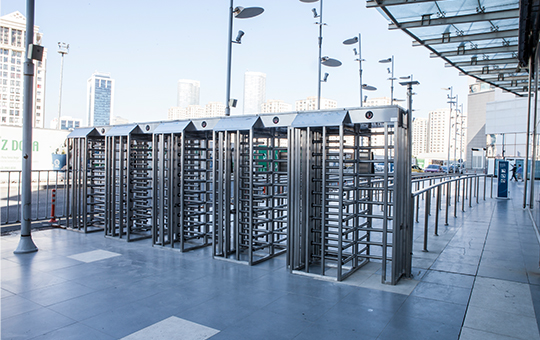 Record Maxima Full Height Security Turnstile